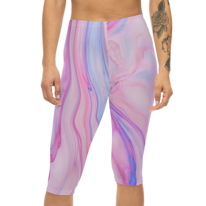 Pink Women’s Capri Leggings