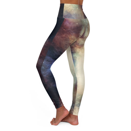 Milky Way High Waisted Yoga Leggings