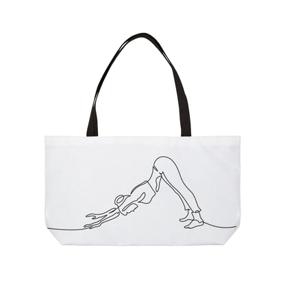 Yoga Weekender Tote Bag