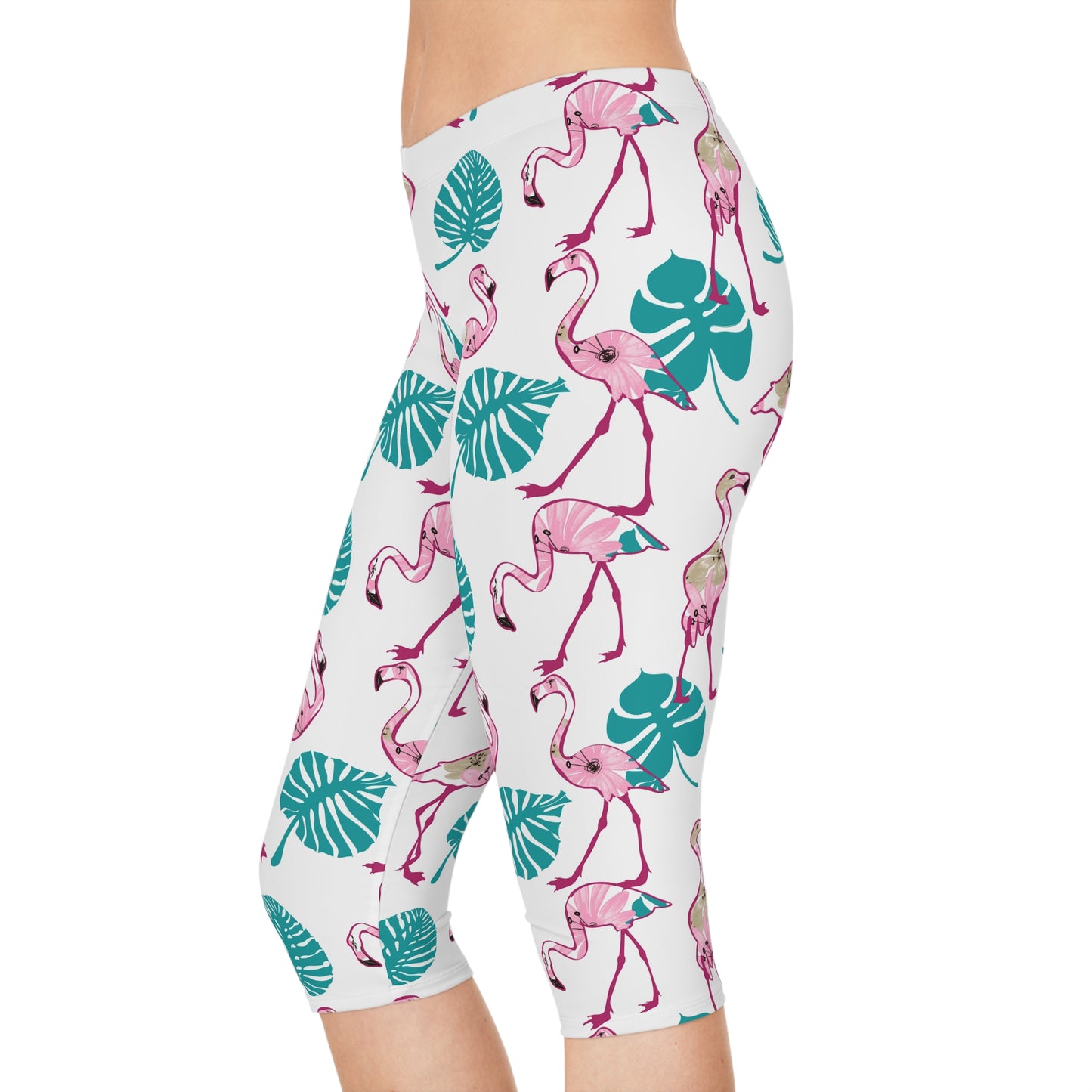 Flamingo Women's Capri Leggings