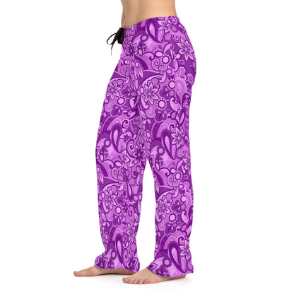 Funky Purple Women's Pajama Pants