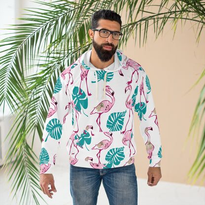 Flamingo Unisex Pullover Hoodie