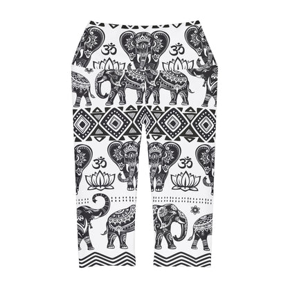 Elephant Yoga Capri Leggings