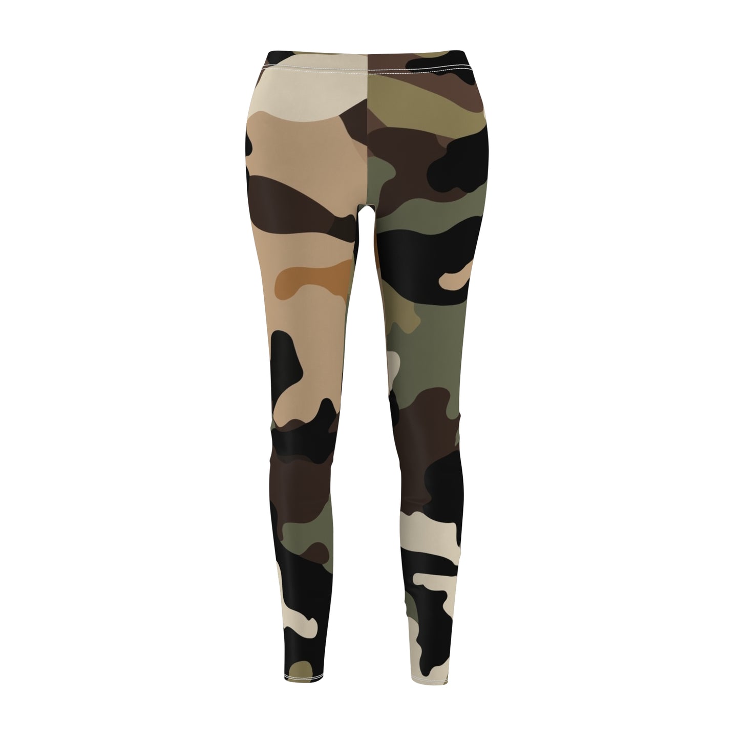 Camo B Women's Cut & Sew Casual Leggings