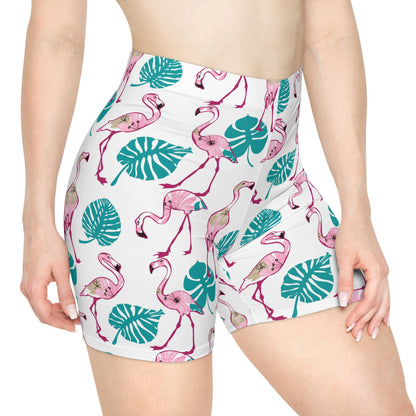 Flamingo Women's Biker Shorts