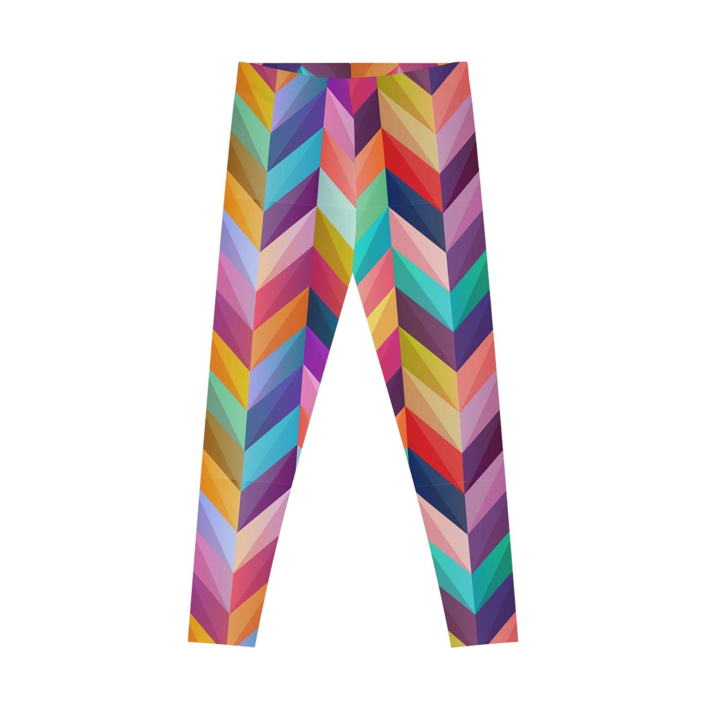 Geo Pattern Stretchy Leggings