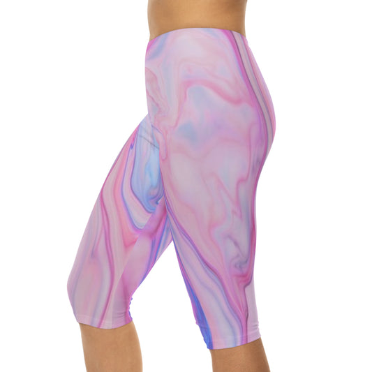 Pink Women’s Capri Leggings