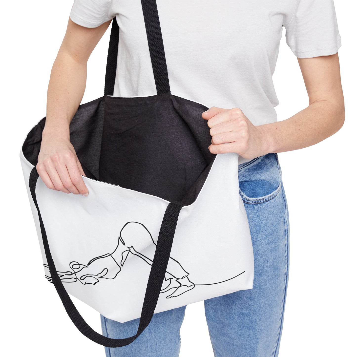 Yoga Weekender Tote Bag