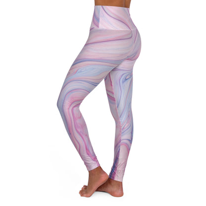 Pink High Waisted Yoga Leggings