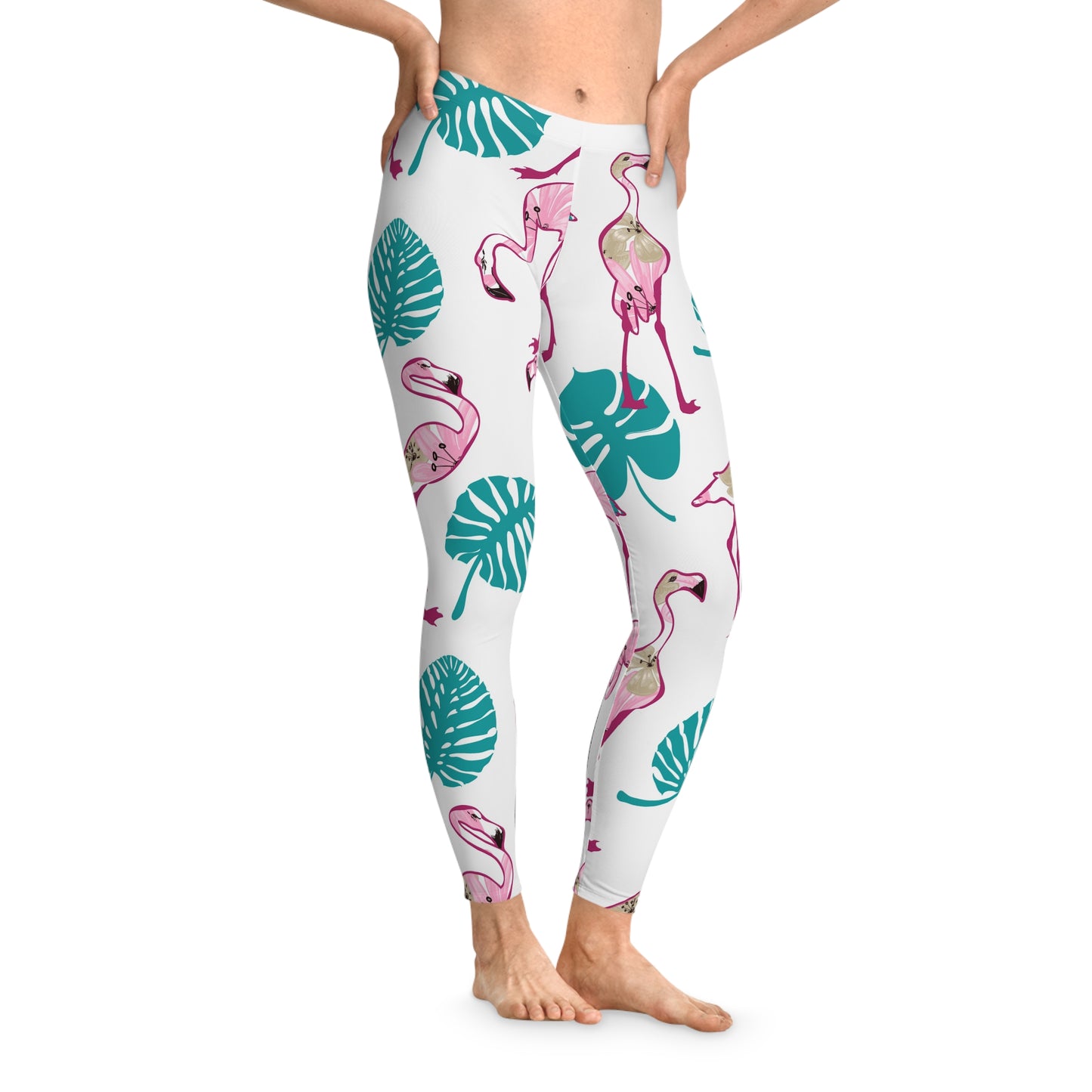 Flamingo Stretchy Leggings