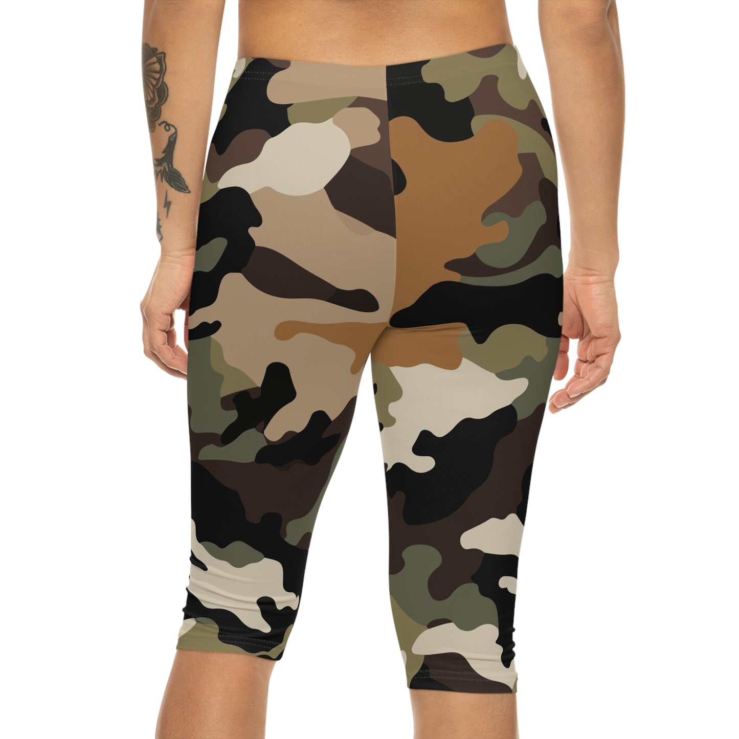 Camo B Women’s Capri Leggings