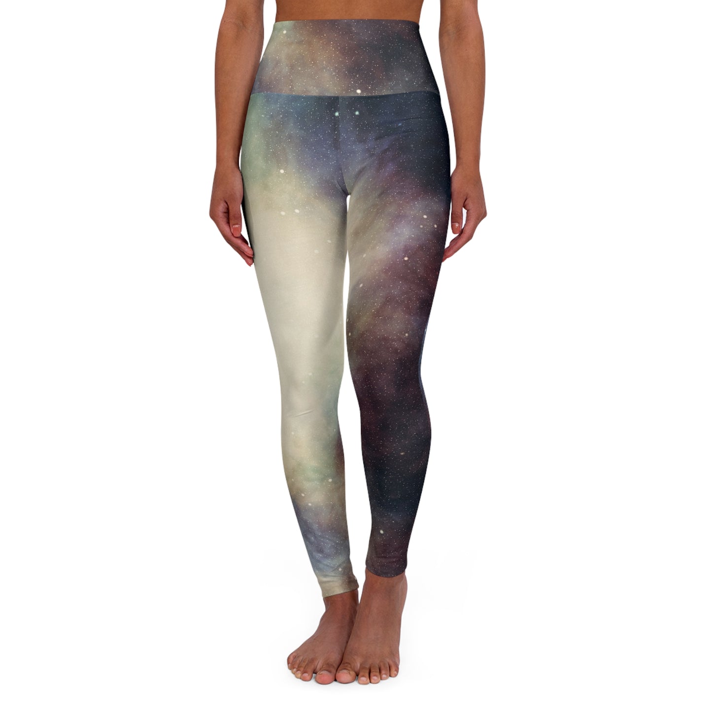 Milky Way High Waisted Yoga Leggings