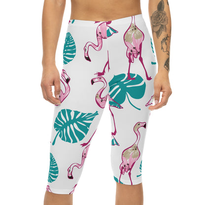 Flamingo Women’s Capri Leggings