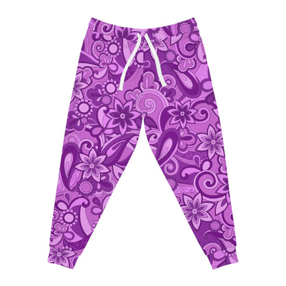 Funky Purple Athletic Joggers