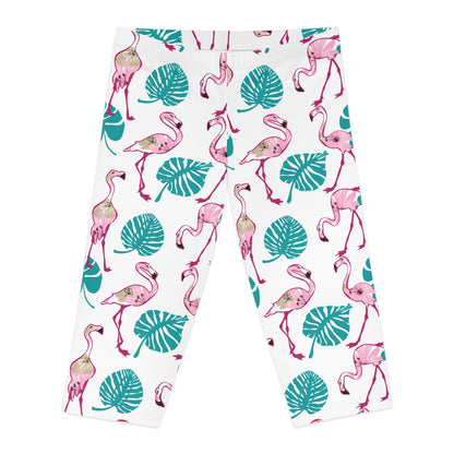 Flamingo Women's Capri Leggings