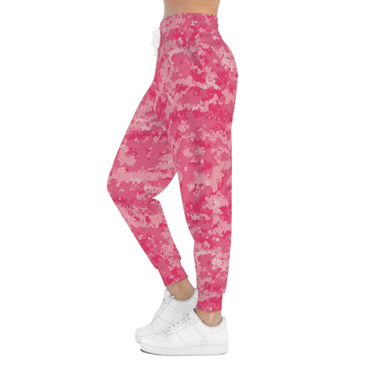 Pink Camo Athletic Joggers