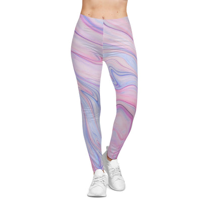 Pink Women's Casual Leggings