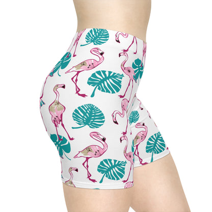 Flamingo Women's Biker Shorts