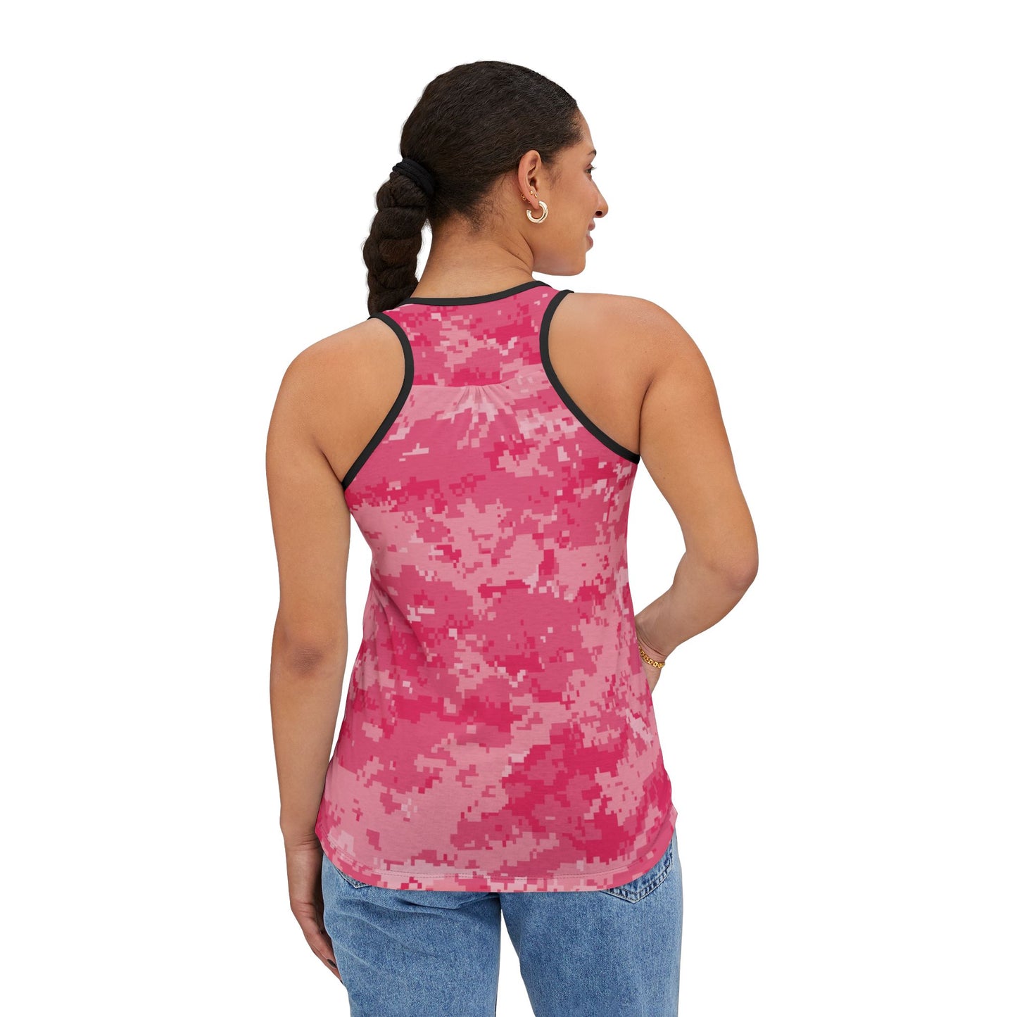 Pink Camo Women's Tank Top