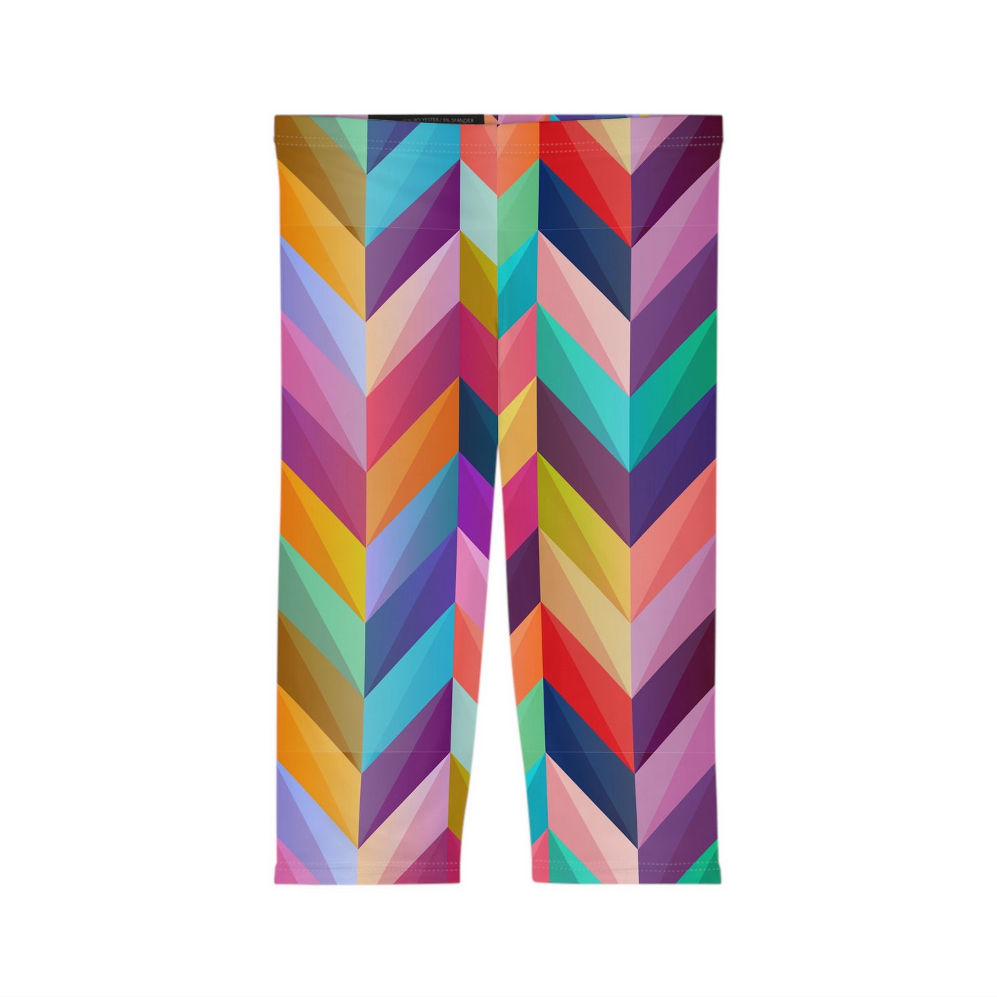 Geo Pattern Women’s Capri Leggings