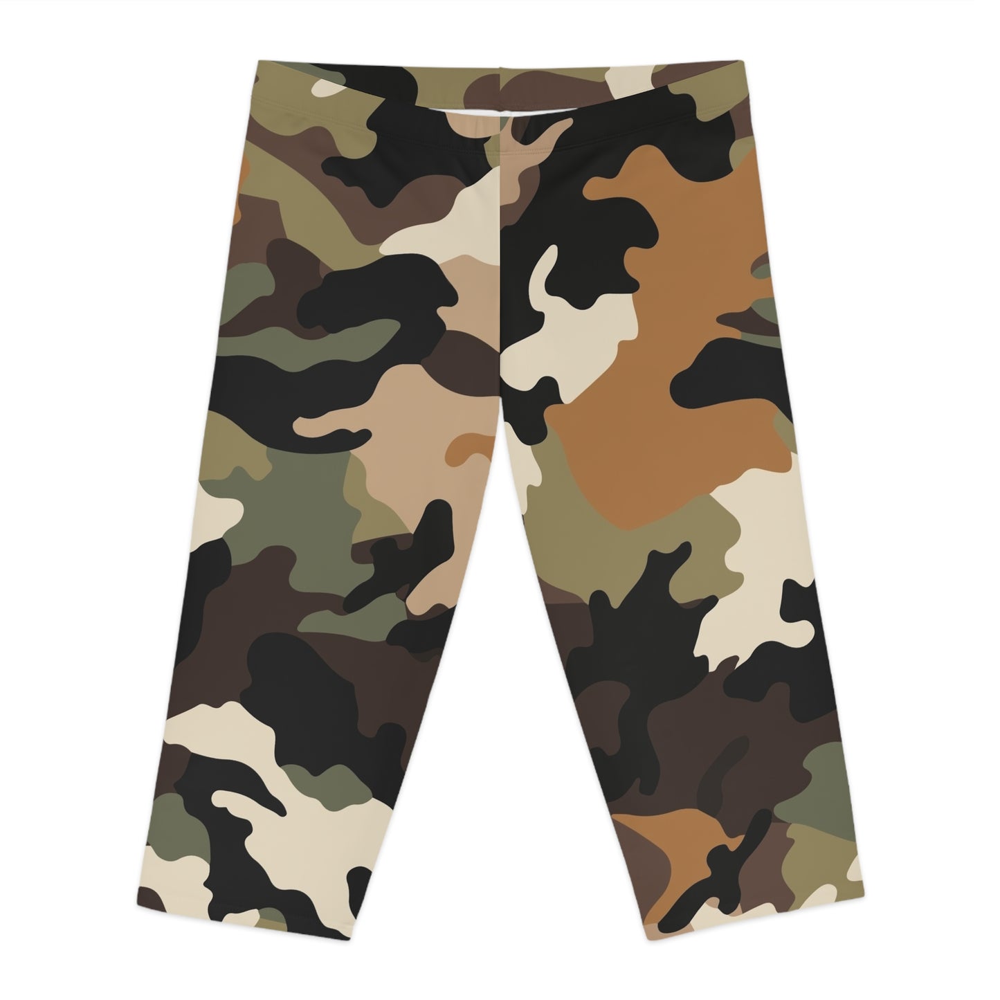 Camo B Women's Capri Leggings