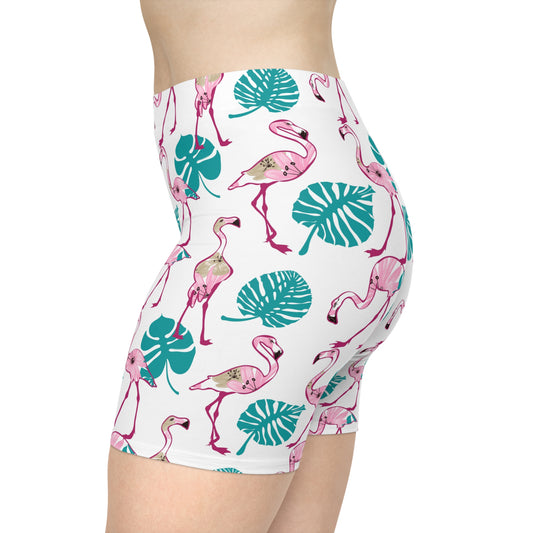 Flamingo Women's Biker Shorts