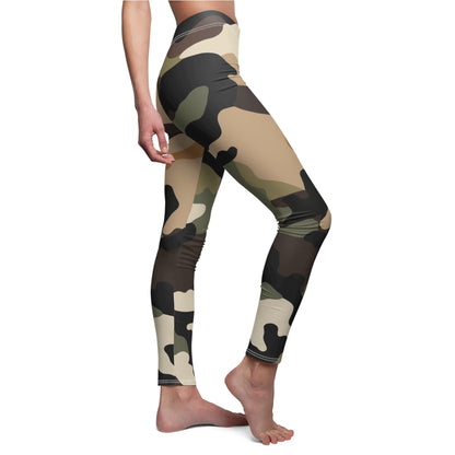 Camo B Women's Cut & Sew Casual Leggings