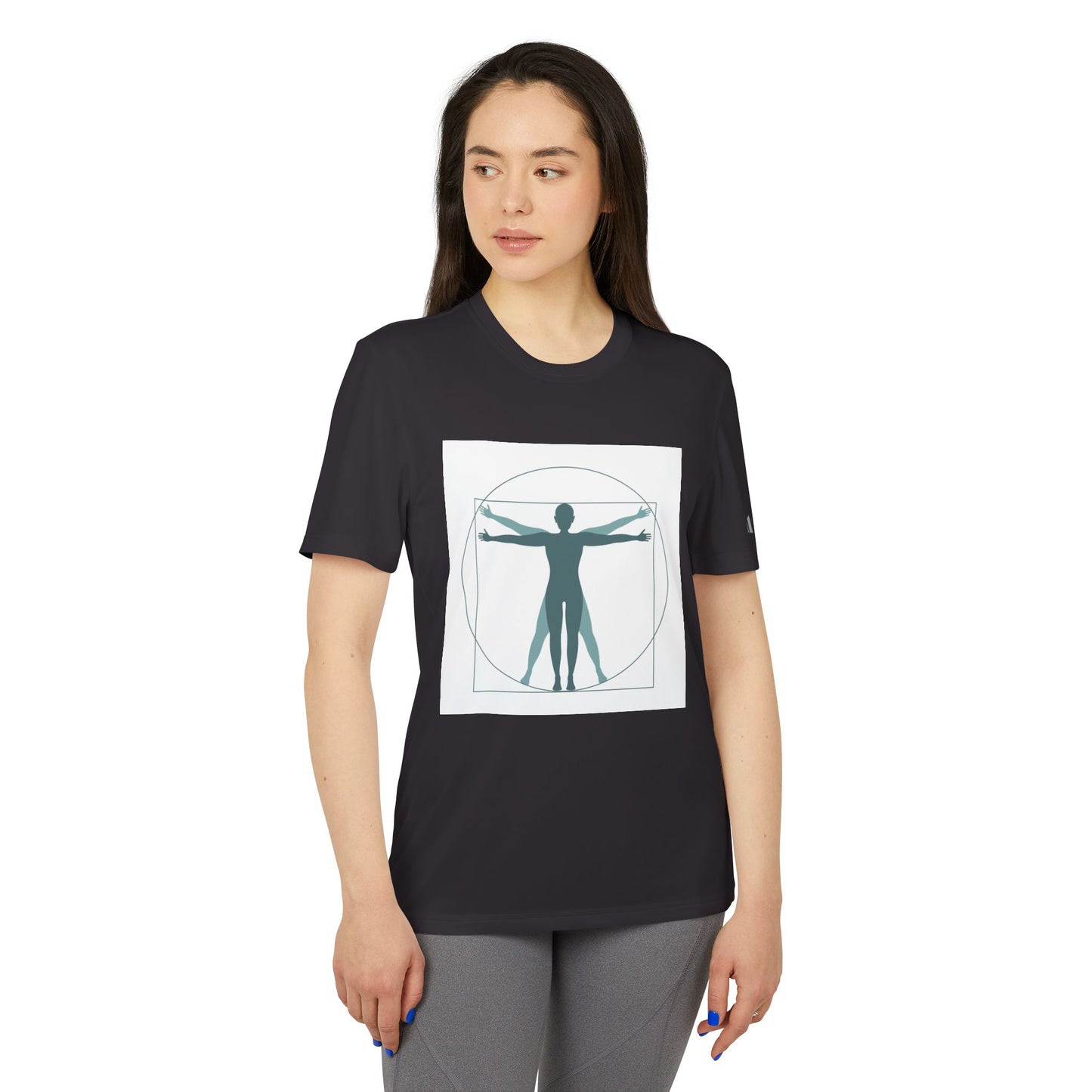 Vetruvian adidas® Unisex Sport T-shirt