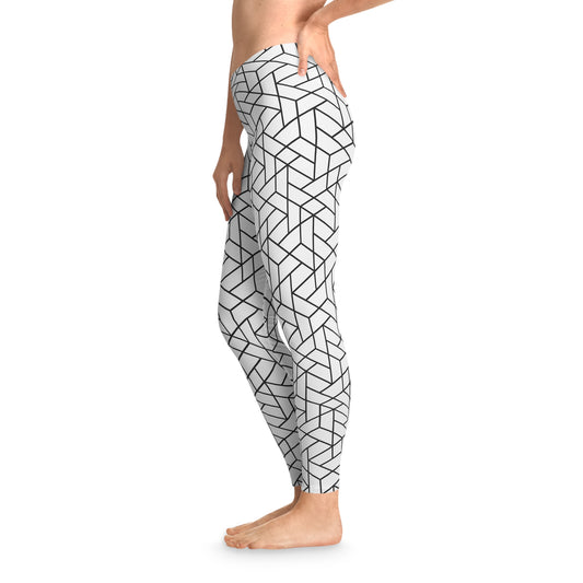 Geometric Stretchy Leggings