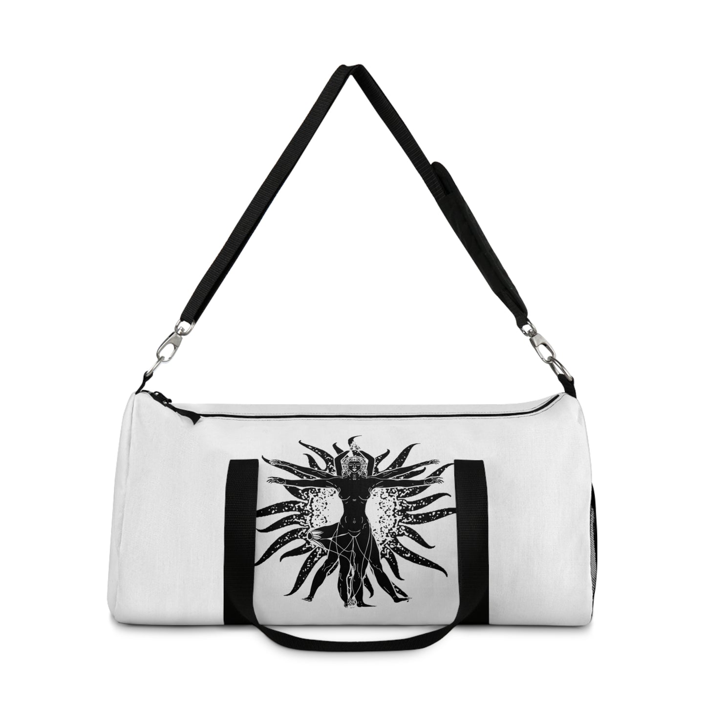 Vitruvian Women Yoga Duffel Bag