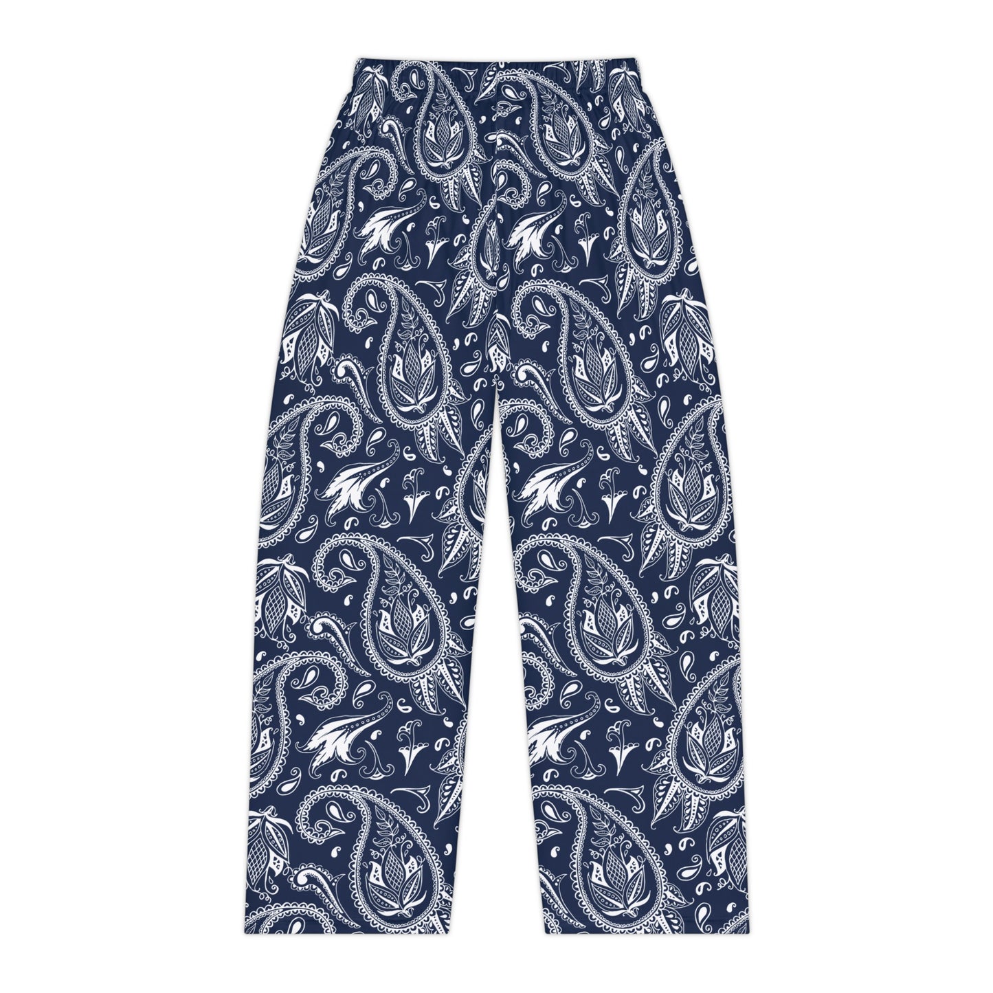 Blue Paisley Women's Pajama Pants