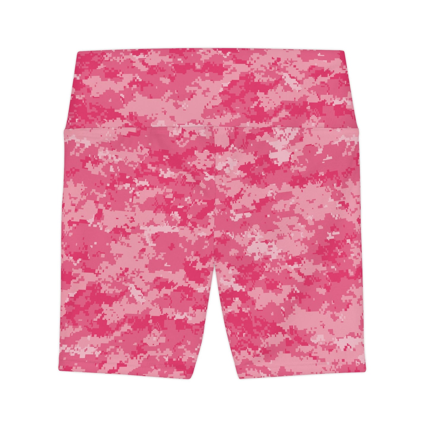 Pink Camo Women's Workout Shorts