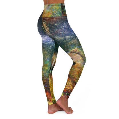 Cosmos High Waisted Yoga Leggings