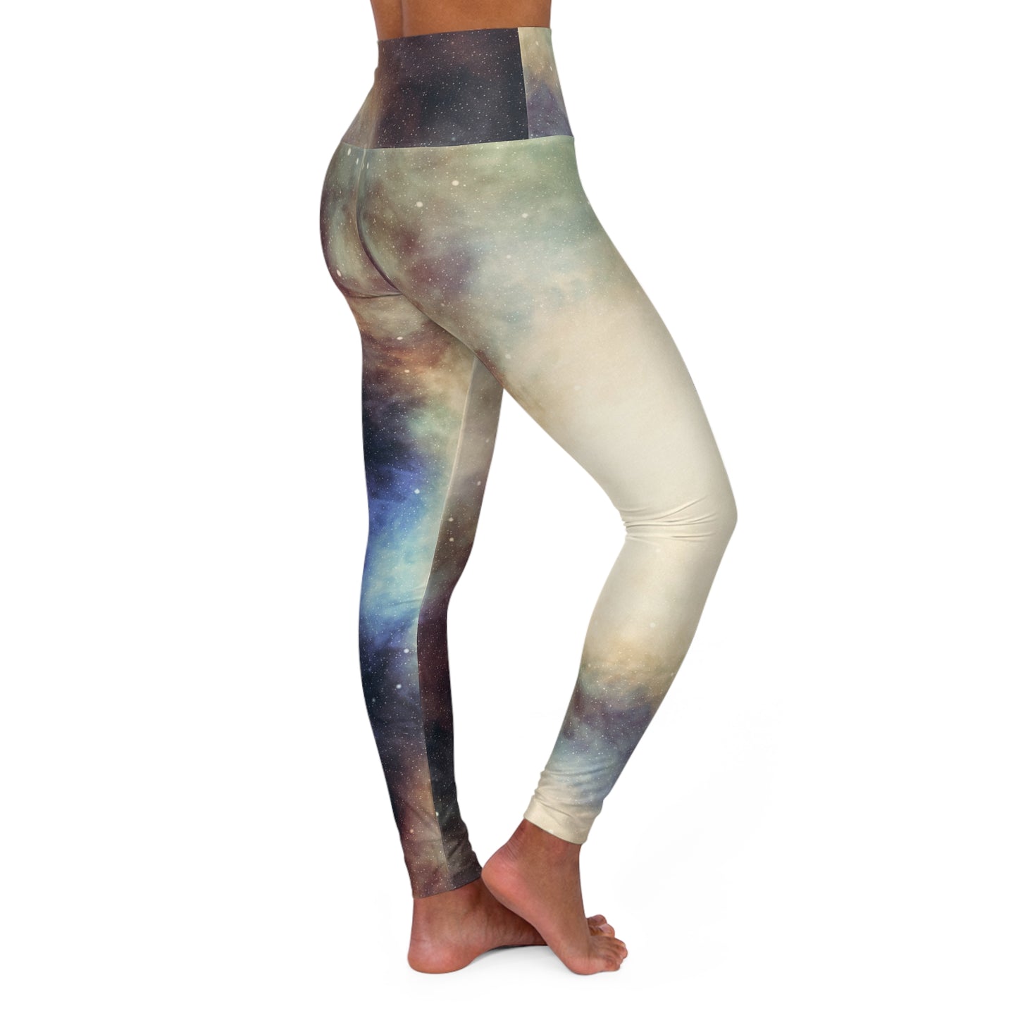 Milky Way High Waisted Yoga Leggings