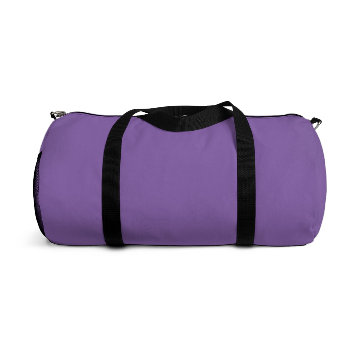 Yoga Pose Purple Duffel Bag