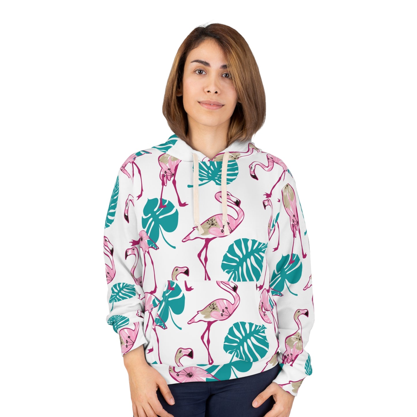 Flamingo Unisex Pullover Hoodie