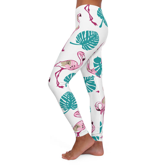 Flamingo Women's Casual Spandex Leggings