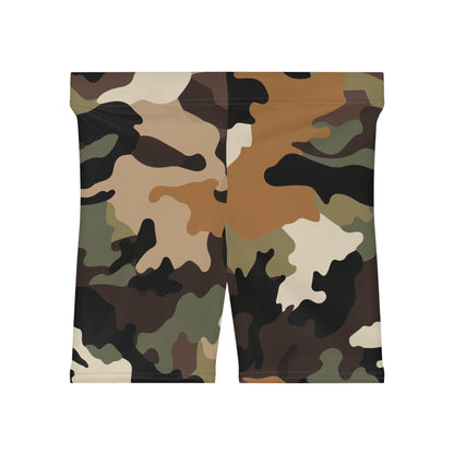 Camo B Women's Biker Shorts