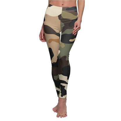 Camo B Women's Cut & Sew Casual Leggings