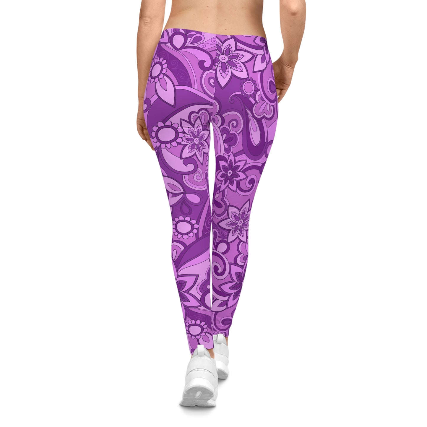 Funky Purple Women's Casual Leggings