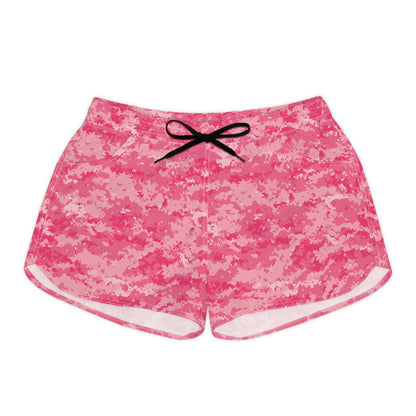 Pink Camo Women's Casual Shorts