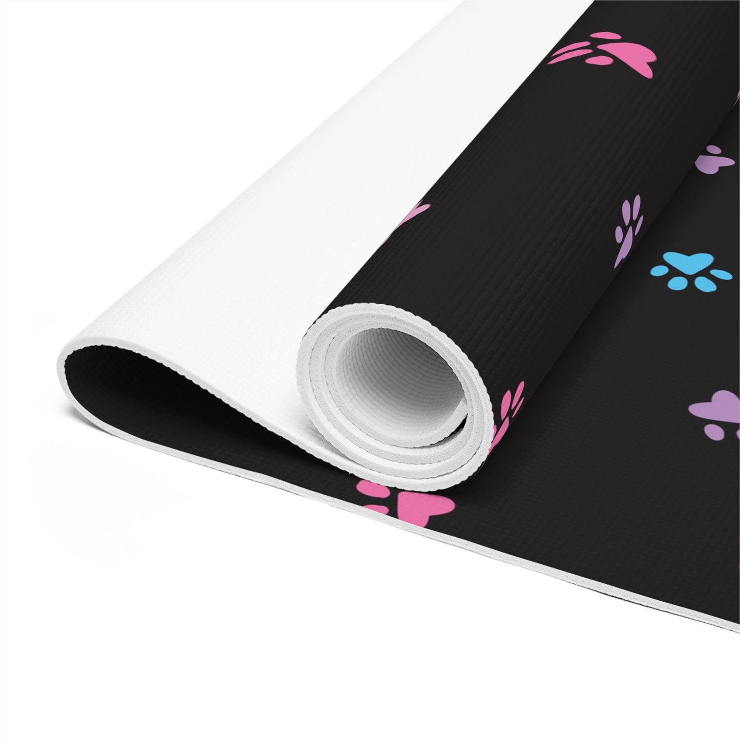 Paw Print Foam Yoga Mat