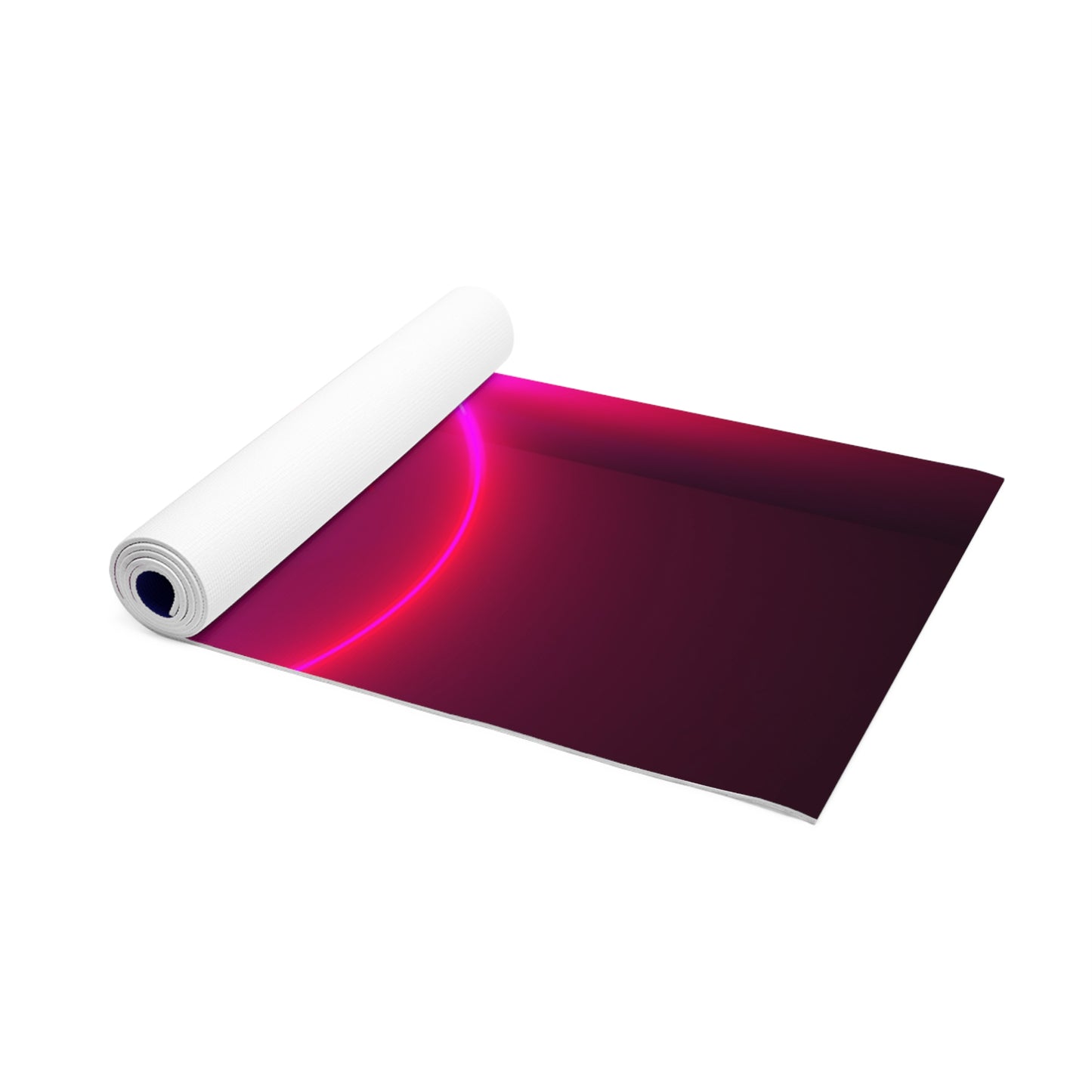 Red & Blue Lotus Foam Yoga Mat