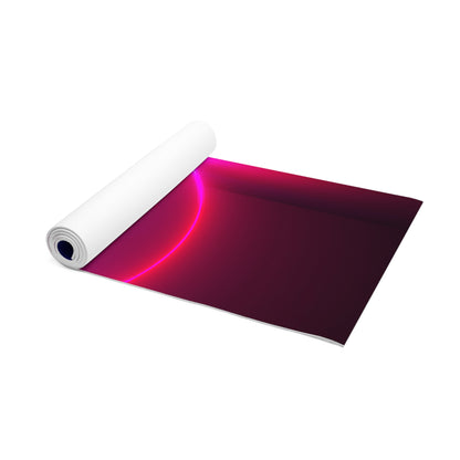 Red & Blue Lotus Foam Yoga Mat