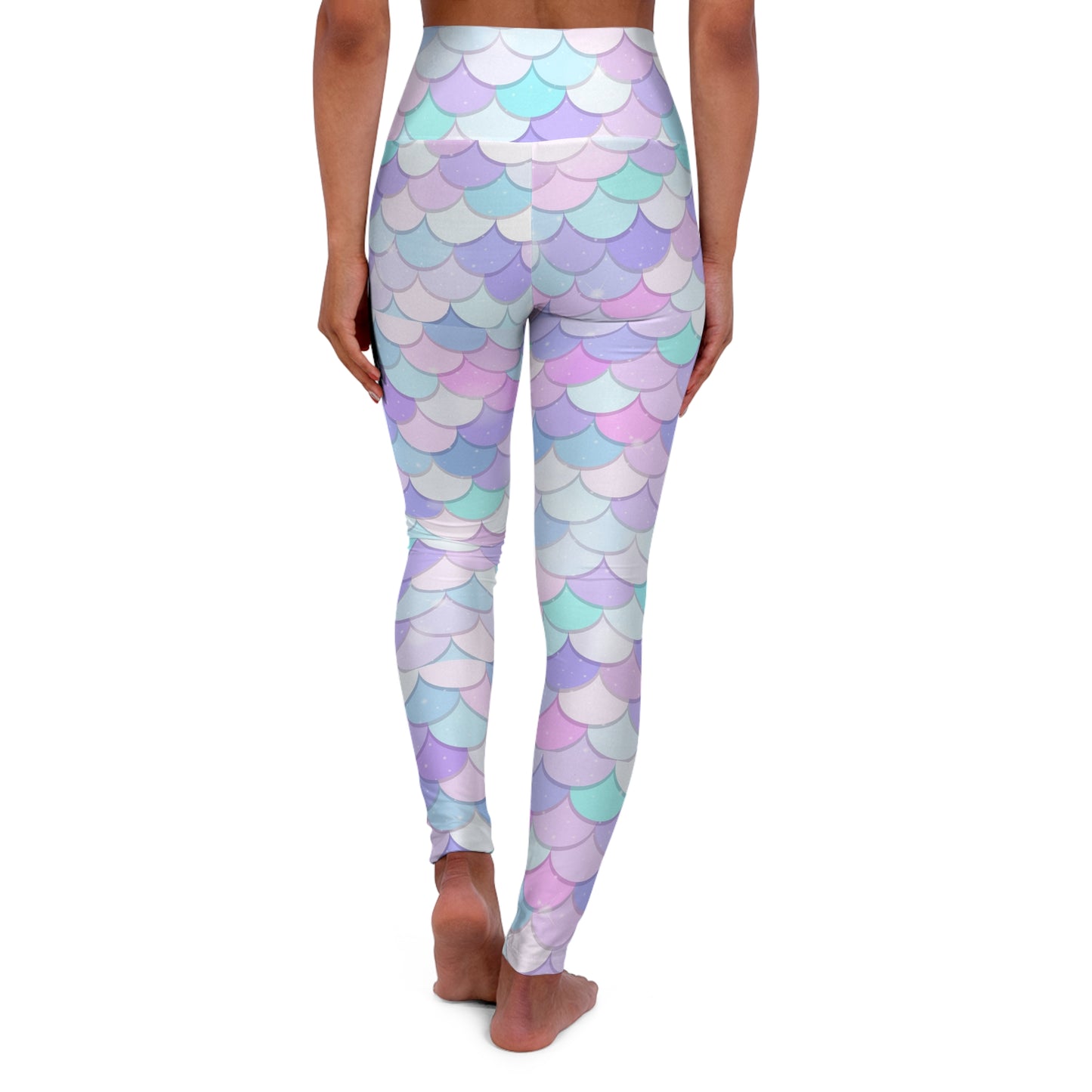 Mermaid High Waisted Yoga Leggings