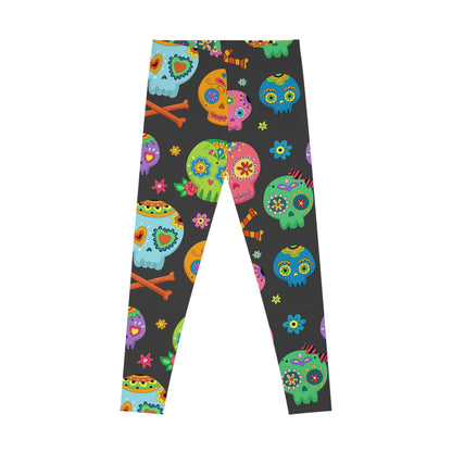 Cute skulls Stretchy Leggings