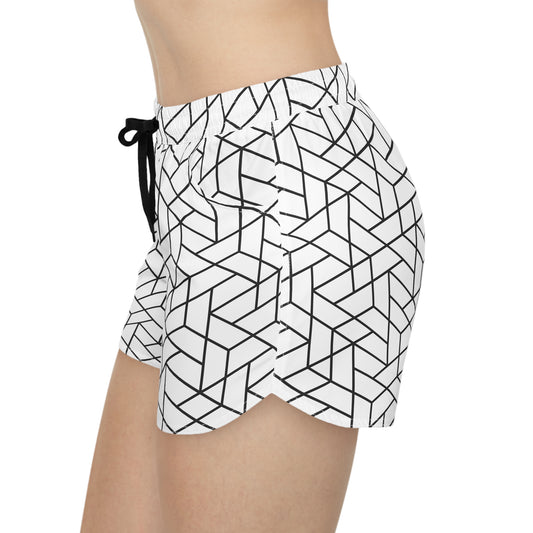 Geometric Women's Casual Shorts