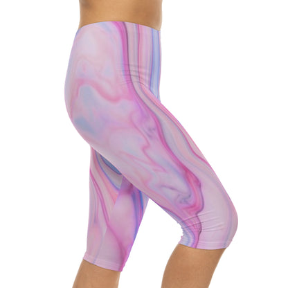 Pink Women’s Capri Leggings