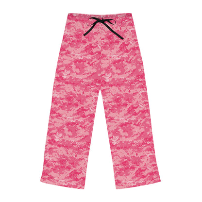 Pink Camo Women's Pajama Pants