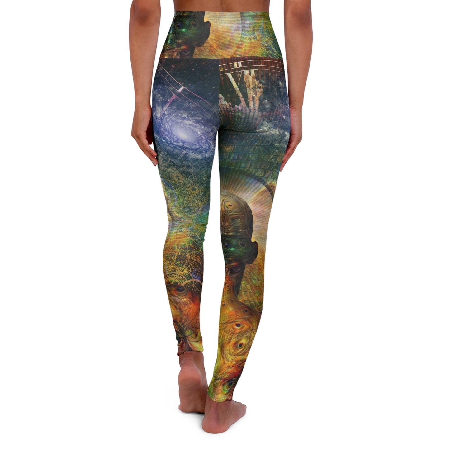 Cosmos High Waisted Yoga Leggings